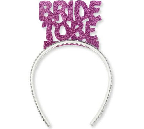 Benim - Evadan Simli Taşlı Mor Bride Tobe