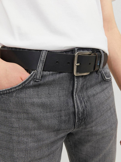 & Jones Jacflag Leather Belt 4 Cm Noos Erkek Kemer