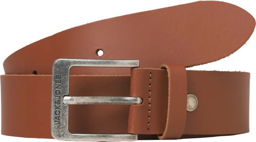 & Jones Jacbraga Leather Belt Sn Erkek Kemer