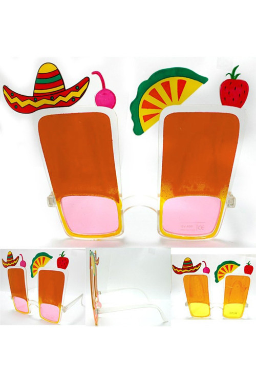 Sombrero Hawaii Fiesta Meyve Figürlü Yaza Merhaba Gözlük