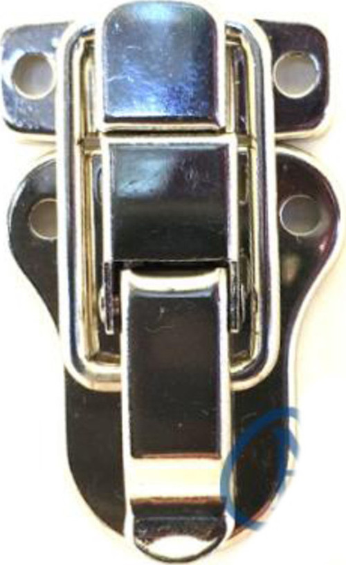 Sandık, Kutu Klipsi, Ön Kilidi - 48x30mm, Nikel, 1 Adet