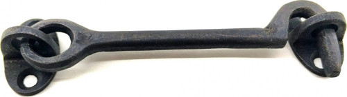 Antika Tarz Dekoratif Pirinç Çengeli - 13cm, Oksit