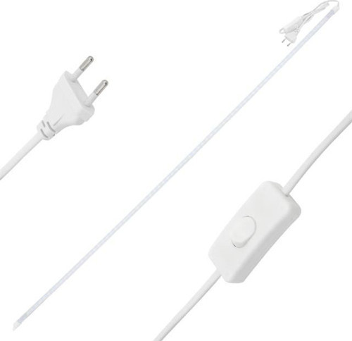220V-20W Anahtarlı 80-90 Lümen 144 Led 120 Cm Beyaz Kasa Seyyar Çubuk Led PWR-6933