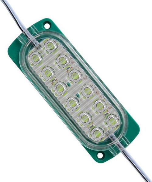 24 Volt 2.4 Watt Tek Renk Yeşil 2835 Modül Led