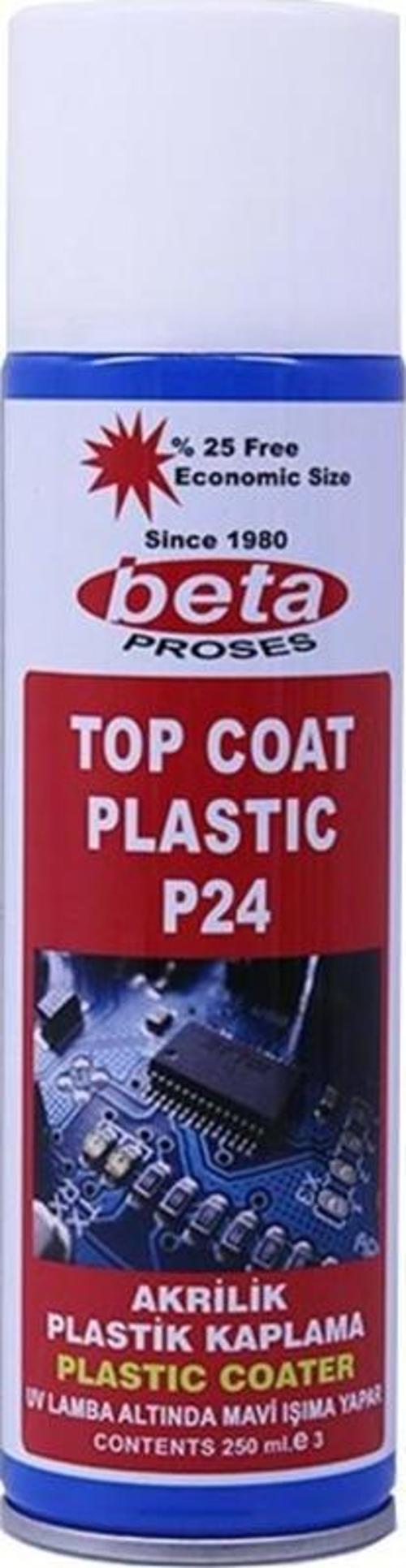 BETA P24 PLASTİK SPREY 200ML (PLASTİK KAPLAYICI) (2818)