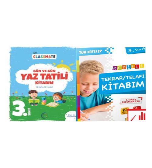3. Sınıf Gün Ve Gün Yaz Tatili Kitabım Ve Tekrar Telafi Kitabım