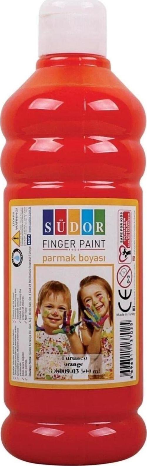 Parmak Boyası 500 Ml Turuncu Sd-8009-03