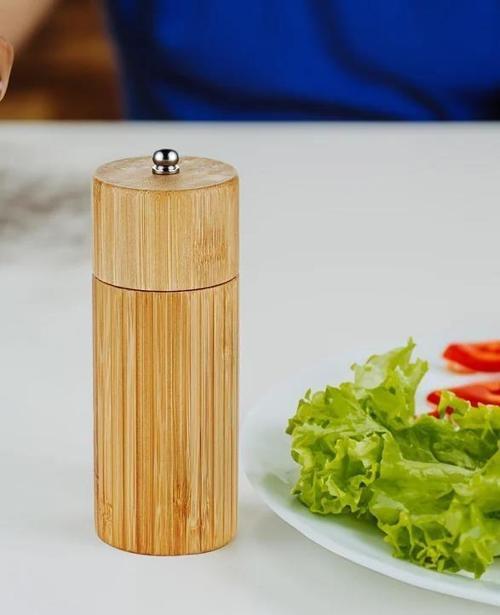 Natura Bambu Tuz Biber Değirmeni 6x15 cm NTR0017