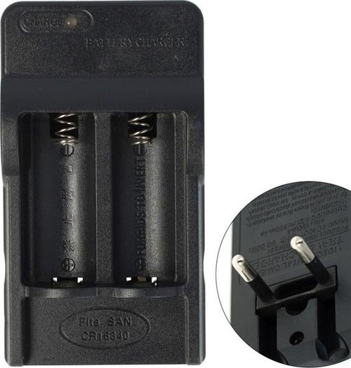PMR-W018 4.2 Volt 650 mAh 16340 Pil Şarj Cihazı