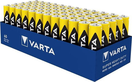 Super Heavy Duty Çinko AAA Ince Kalem Kumanda Pili (60'lı Paket)