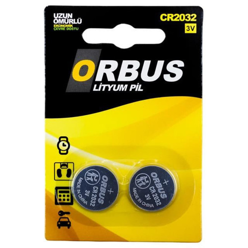 CR2032 3 Volt Lityum Para Pil (2'li Paket Fiyatı)
