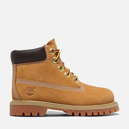 Premium 6 Inch Lace Up Waterp Çocuk Bot