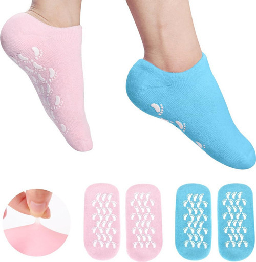 Ayak Nemlendirici Jel SPA Çorabı - Yumuşatıcı Jel Kaplama