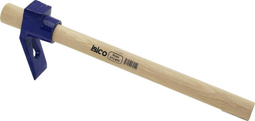 Ahşap Saplı Dövme Çelik Keser - Boyalı Sap - 400 Gram