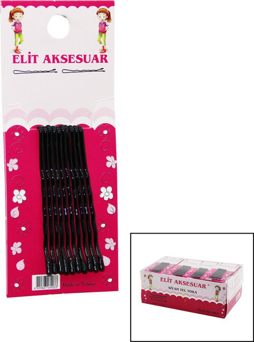 Siyah Tel Toka Seti - 10'lu Paket