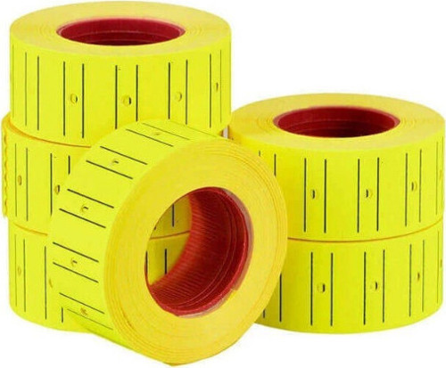 Sarı Fiyat Etiketi - 12x21 mm - Rulo