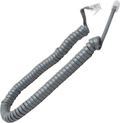 PM-14165 Gri Telefon Spiral Kablosu