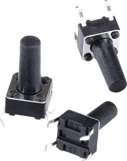 Tact Switch Şaseli 6x6x7mm IC-200 C9 Buton