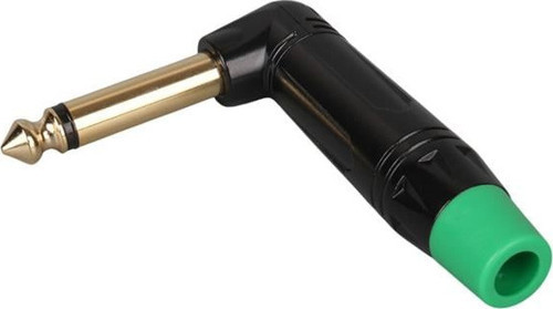 LTP2RC 6.3mm Mono L-Tipi Metal Gövde Gitar Altın Kaplama Jack