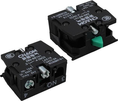 Lay5-Be102 22 Mm Kontak Blok No Yeşil