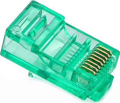 PM-22703 RJ45 CAT6 8P/8C Yeşil Soket (100'lü Paket)