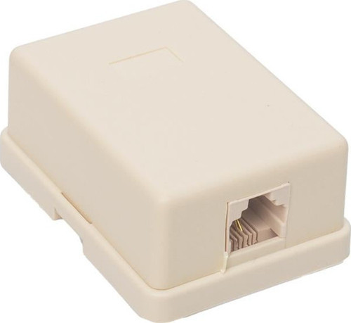 PM-2477 Tekli 6P/2C RJ11 Telefon Prizi Dağıtım Kutusu