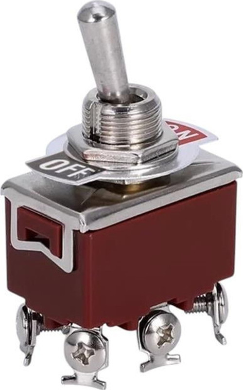 Toggle Switch 6P On-Off Ø12Mm (Ic-157)
