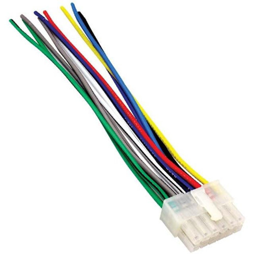 PM-30044 12 Pin 10Cm Kablolu Kenwood Piranha Oto Teyp Soket 27x20x13mm