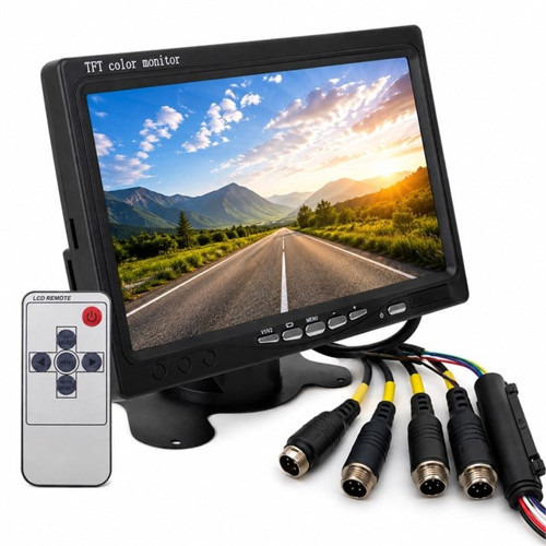 PM-16804 7'' Quad Dijital 4'e Bölünebilen Monitör Ekran