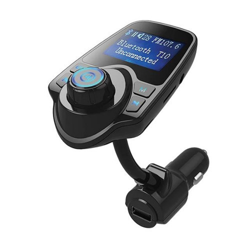 T10 USB-SD-AUX-Bluetooth Destekli 2.1A FM Transmitter