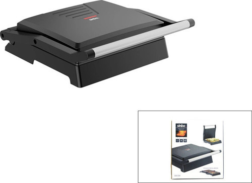 ELEKTRİKLİ TOST MAKİNESİ 4 DİLİM 180° AÇILIR ÜST GÖVDE = IZGARA KULLANIM 1000W SSM-2594 (5047)
