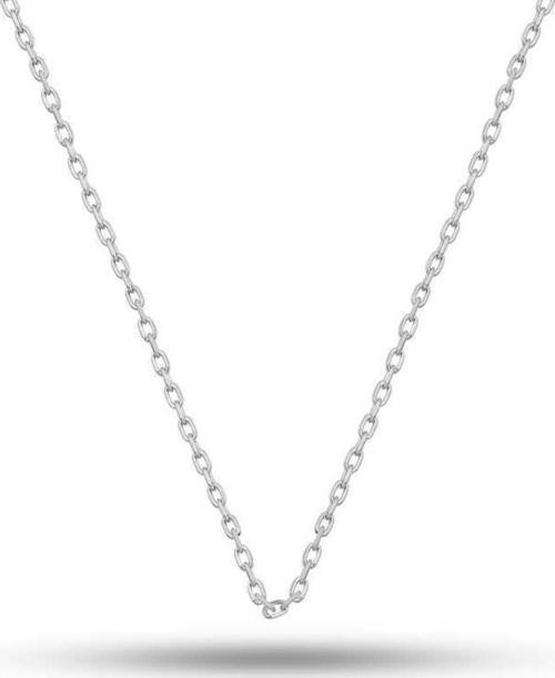 Gümüş 0.40 Mikron 45 Cm Forse Zincir