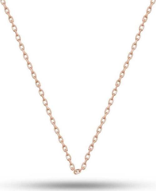 Gümüş Rose 0.30 Mikron 45 Cm Forse Kadın Zincir