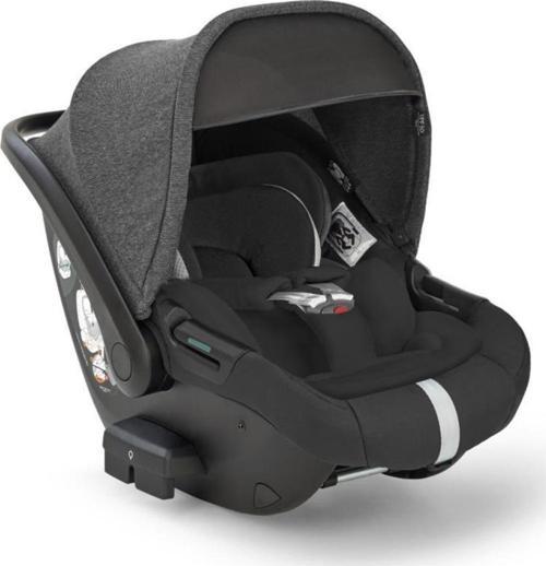 Darwin Infant Recline i-Size Gr 0+ Yatırılabilen Bebek Ana Kucağı ve Oto Koltuğu 40-75 cm - Upper Black