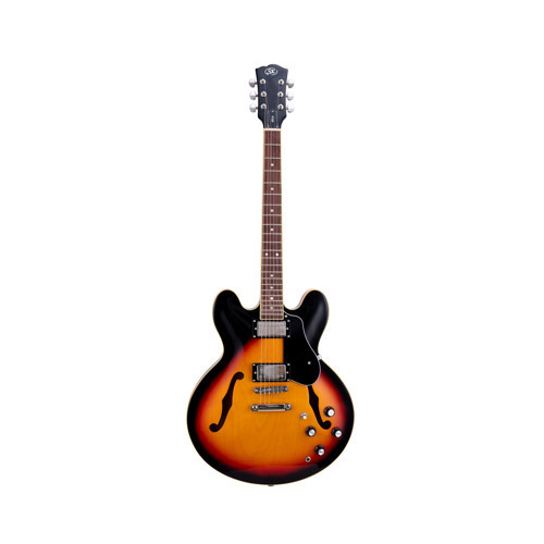 SEL6VS Semi Hollow Elektro Gitar (Vintage Sunburst)