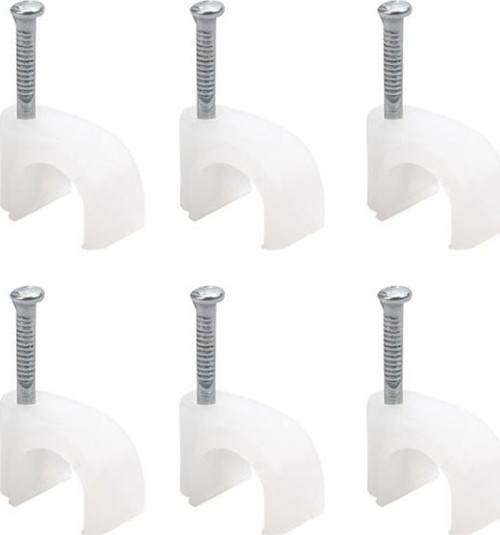 Kroşe 1 Numara Çelik Çivili 4 Mm (Kordon Kabloları İçin) 100\'lü Poşet Powermaster