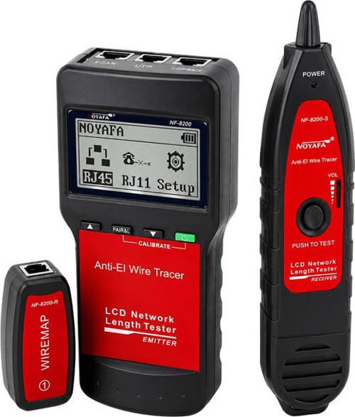 NF-8200 Network Telefon Kablo Test Cihazı