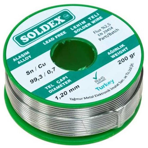 1.20 Mm 200 Gr Kurşunsuz Lehim Teli