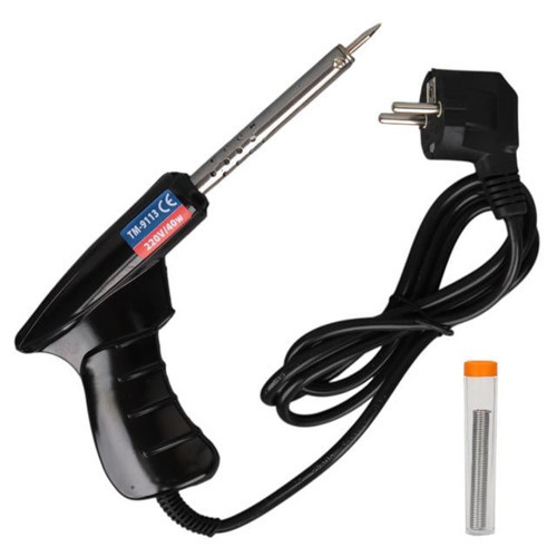 TM-9113 40 Watt Tabanca Havya Lehim Telli Lehim Makinesi AC220V 120cm Kablolu