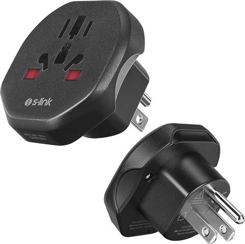 SL-WL05 Universal - Amerikan Tipine Çevirici Priz Adaptör Fiş