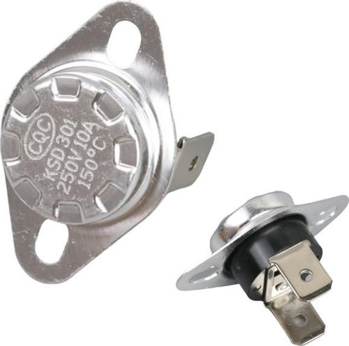 150°C NC (Normalde Kapalı) KSD301 Bimetal Termostat
