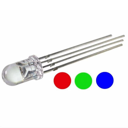 1592-5Mm RGB Led 4 Pin Ortak Katot