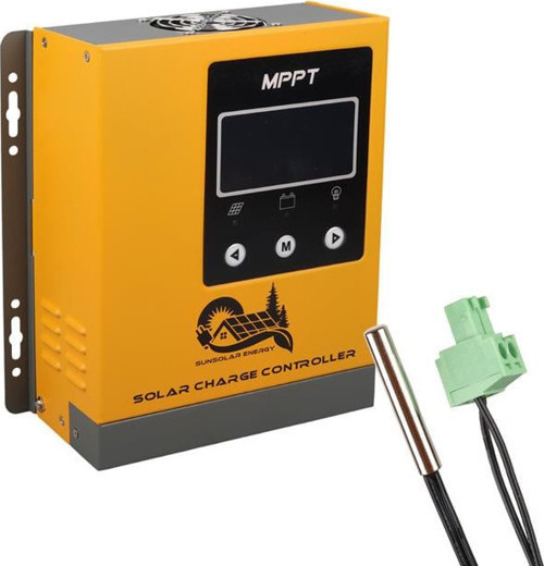 Sunsolar MPK30 MPPT Solar Şarj Kontrol Cihazı 30A (12V/24V/36V/48V Otomatik) 150V Maksimum PV LCD Ek