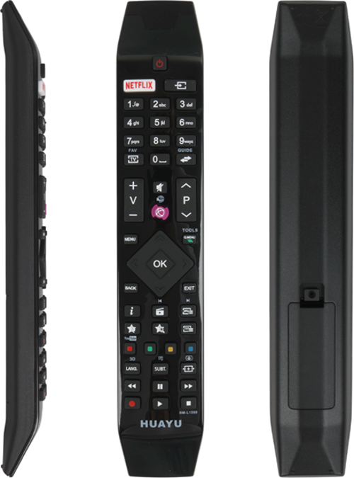 RM-L1560 Vestel - Hitachi Netflix ve YouTube Tuşlu Akıllı LED TV Kumandası
