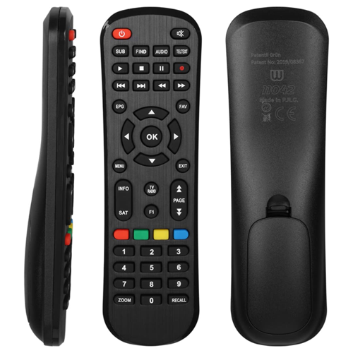 Magbox Uranüs / Rose 8030 HD / Digipol DP88 / Riosat RHD-900 / Mastertech MR-800 HD Uydu Kumandası