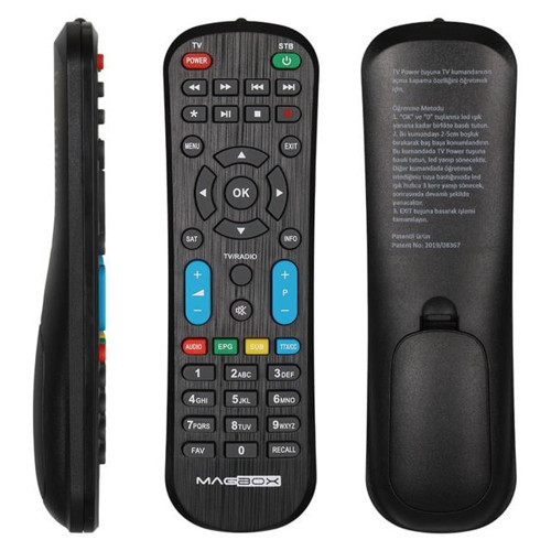 Ethernet Wega IP TV Uydu Alıcısı Kumandası