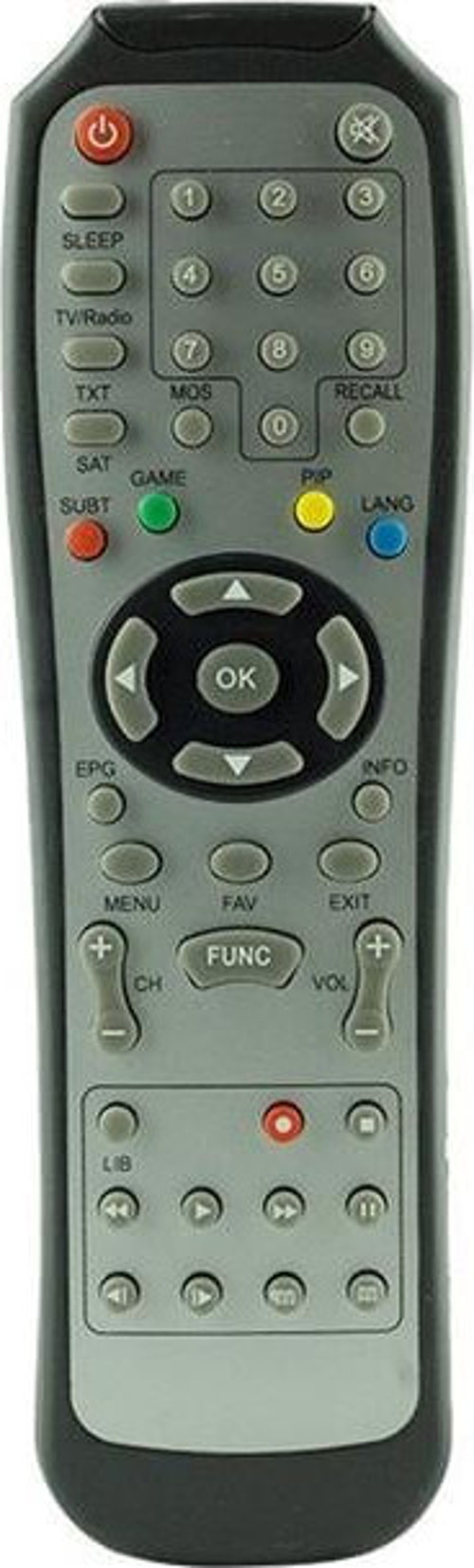 8200-8400 Uydu Alıcı Kumandası