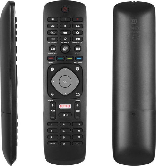 Philips RM-L1285-2422549001911-43PUS6262-12-50PFL3807H-12 Netflix Tuşlu LCD TV Kumanda