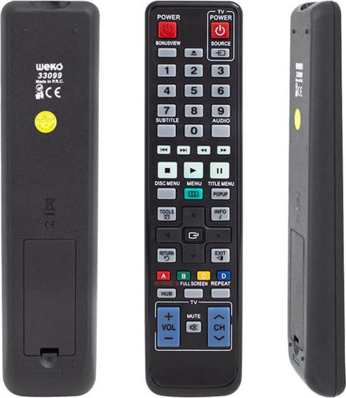 RM-D958 Samsung Blue-Ray DVD ve LCD TV Kumandası