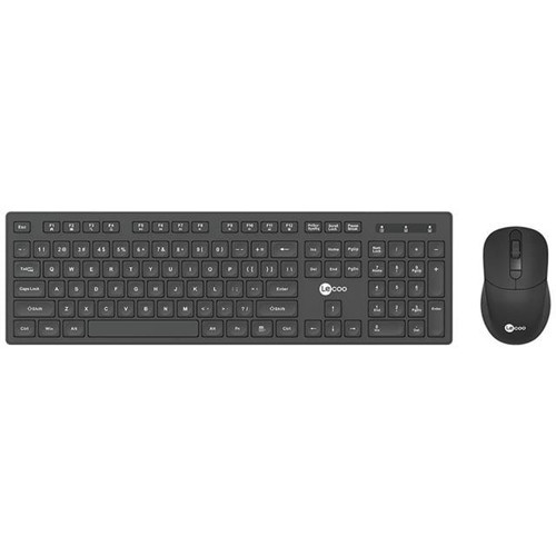 o KW201 Kablosuz Q Klavye - Mouse Set Siyah